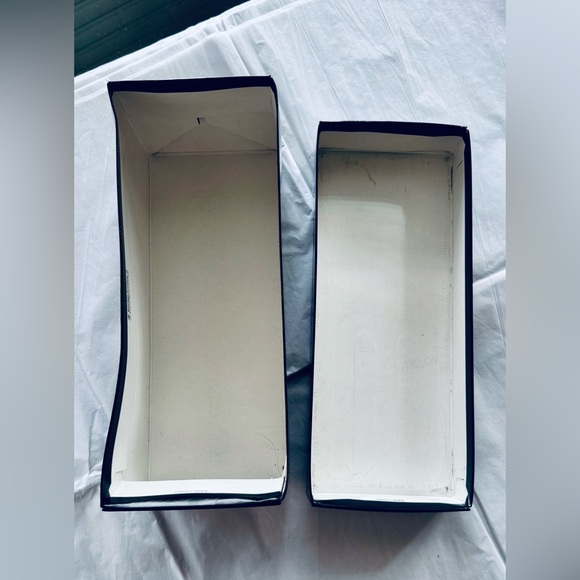 MELISSA Black Shoe Box for Storage Organization Shoes Collection (#A) - Picture 9 of 11